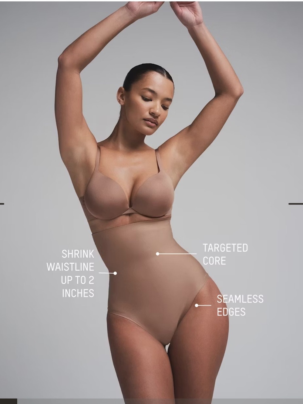 SKIMS BODY CORE SCULPT HIGH-WAISTED BRIEF L - Picture 2 of 9
